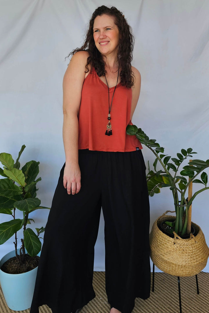 Black Palazzo Pants