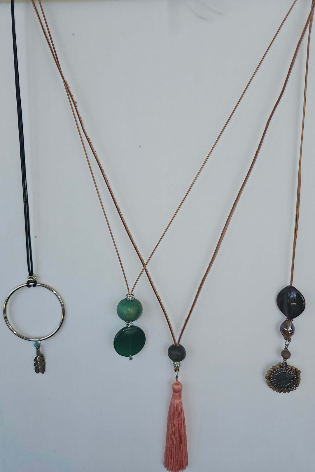 Lucky Dip- Handmade Leather Necklace