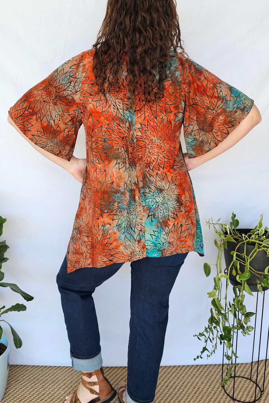 Terracotta Sunset Ola Top