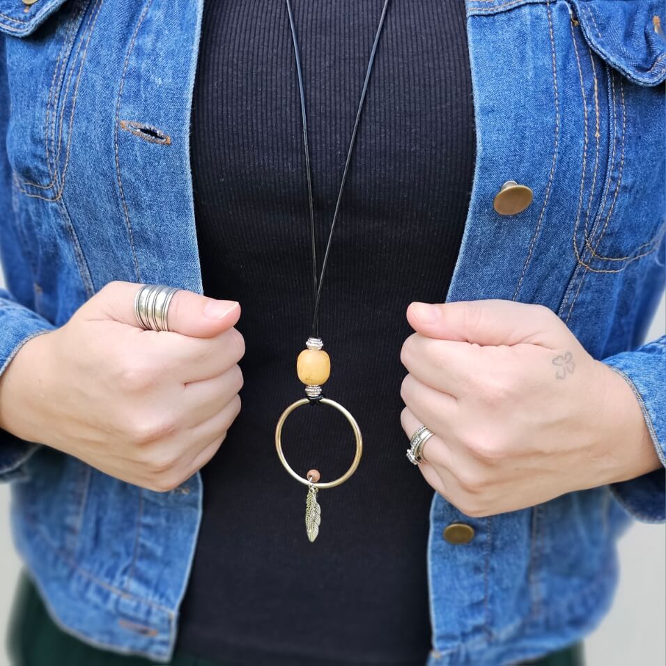 Free Black and Silver Necklace With Orders Over $150
