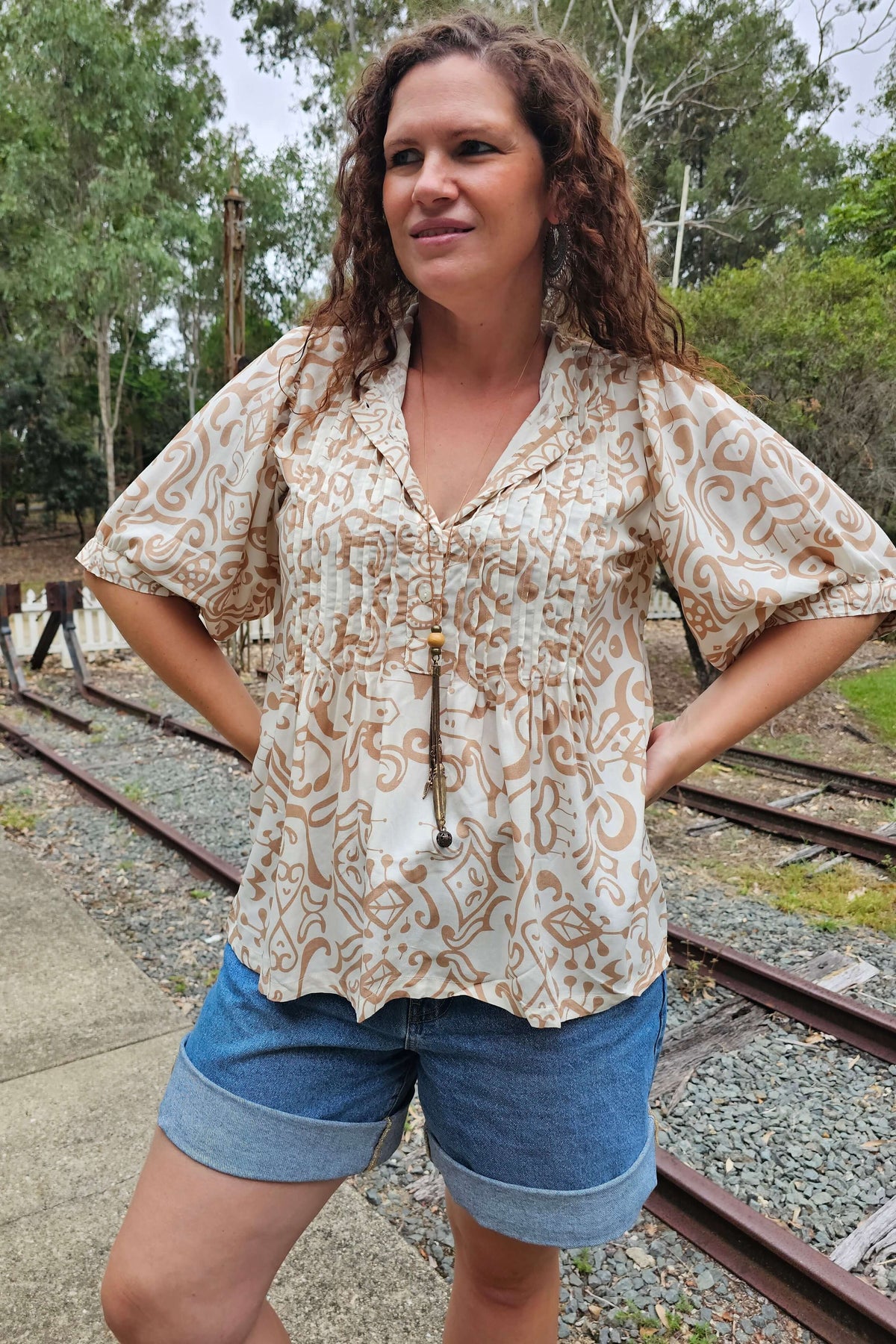 Willow Prairie Long Sleeve Top