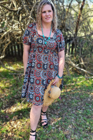 Red Dreamy Bella dress
