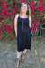 Black singlet Summer Dress