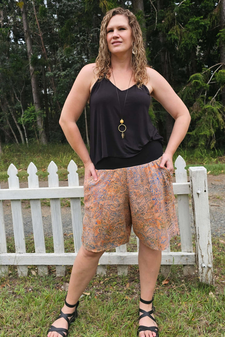 Terracotta Tummy Shaper Shorts