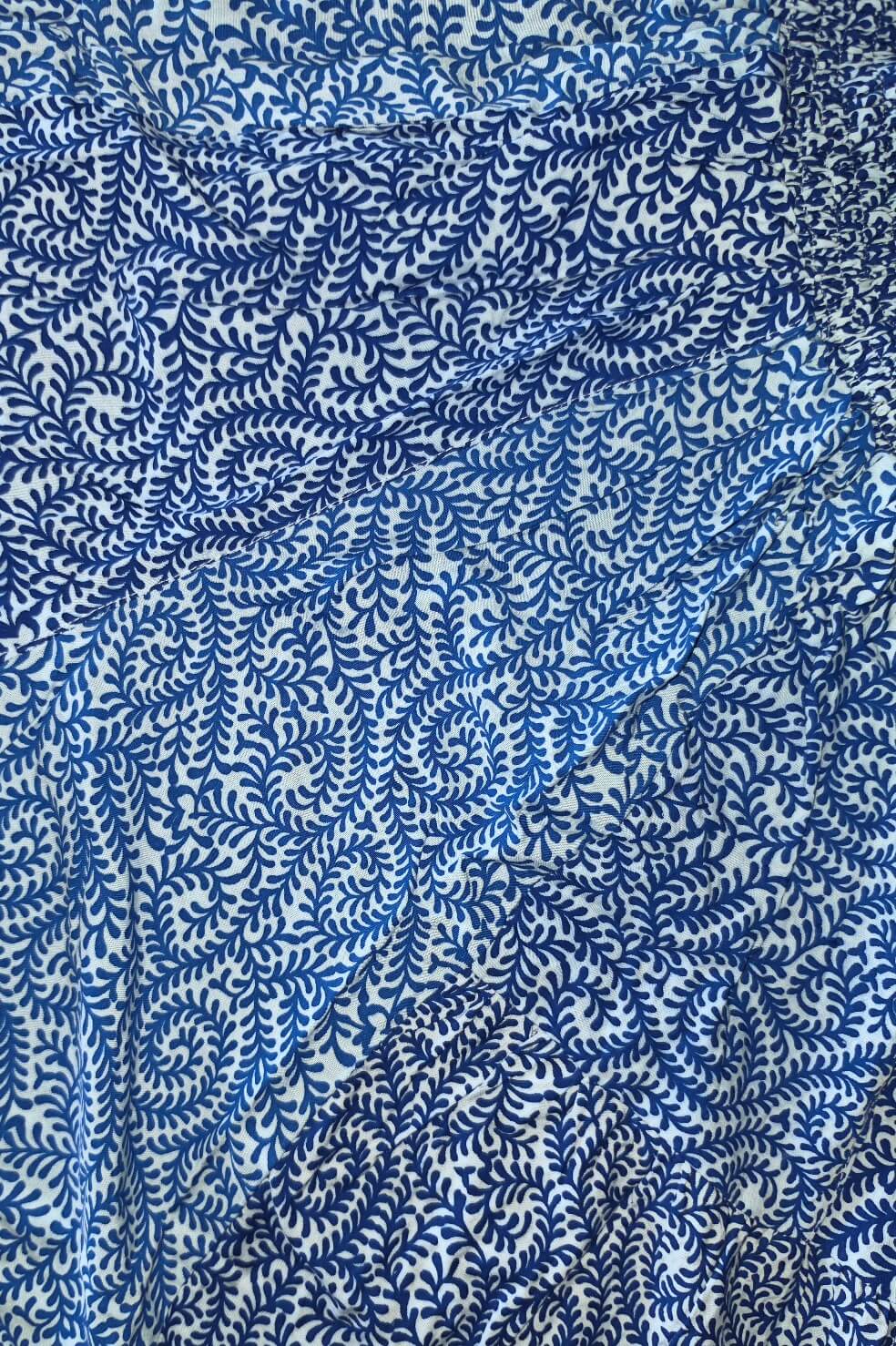 Blue Lagoon Frill Pants