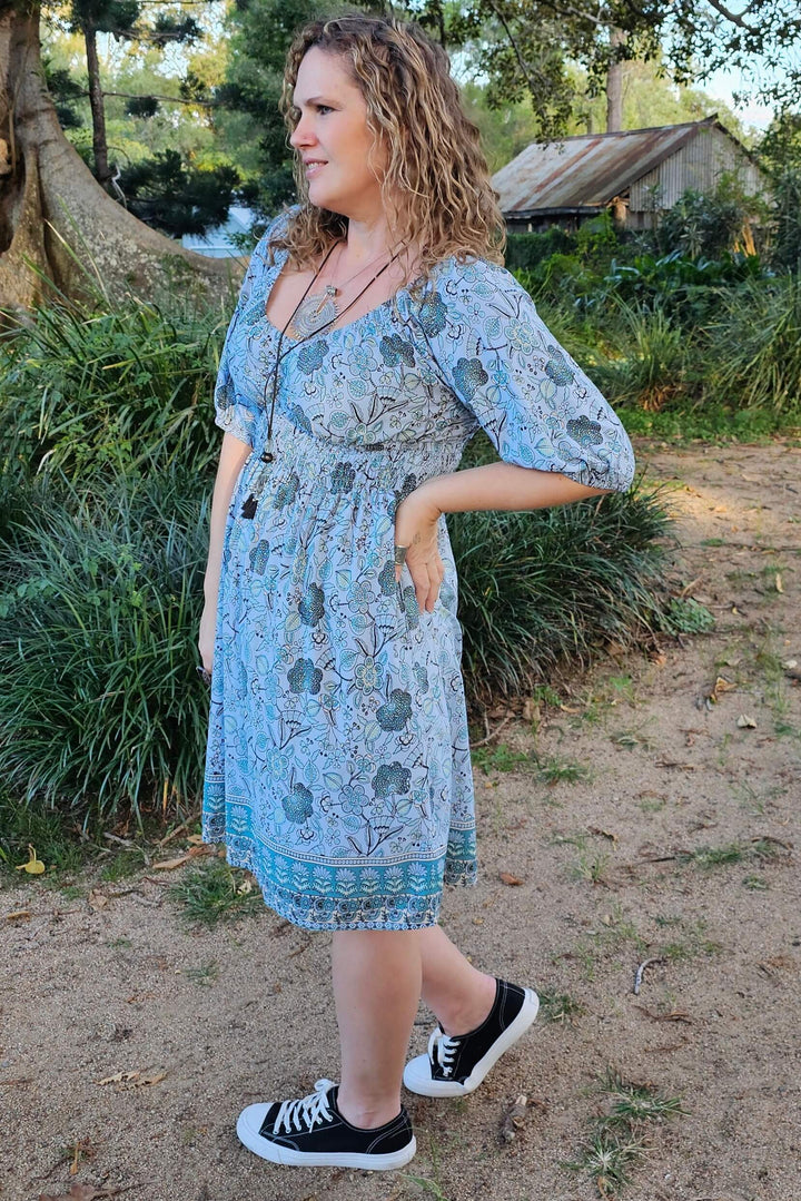 Plus size bohemian dress