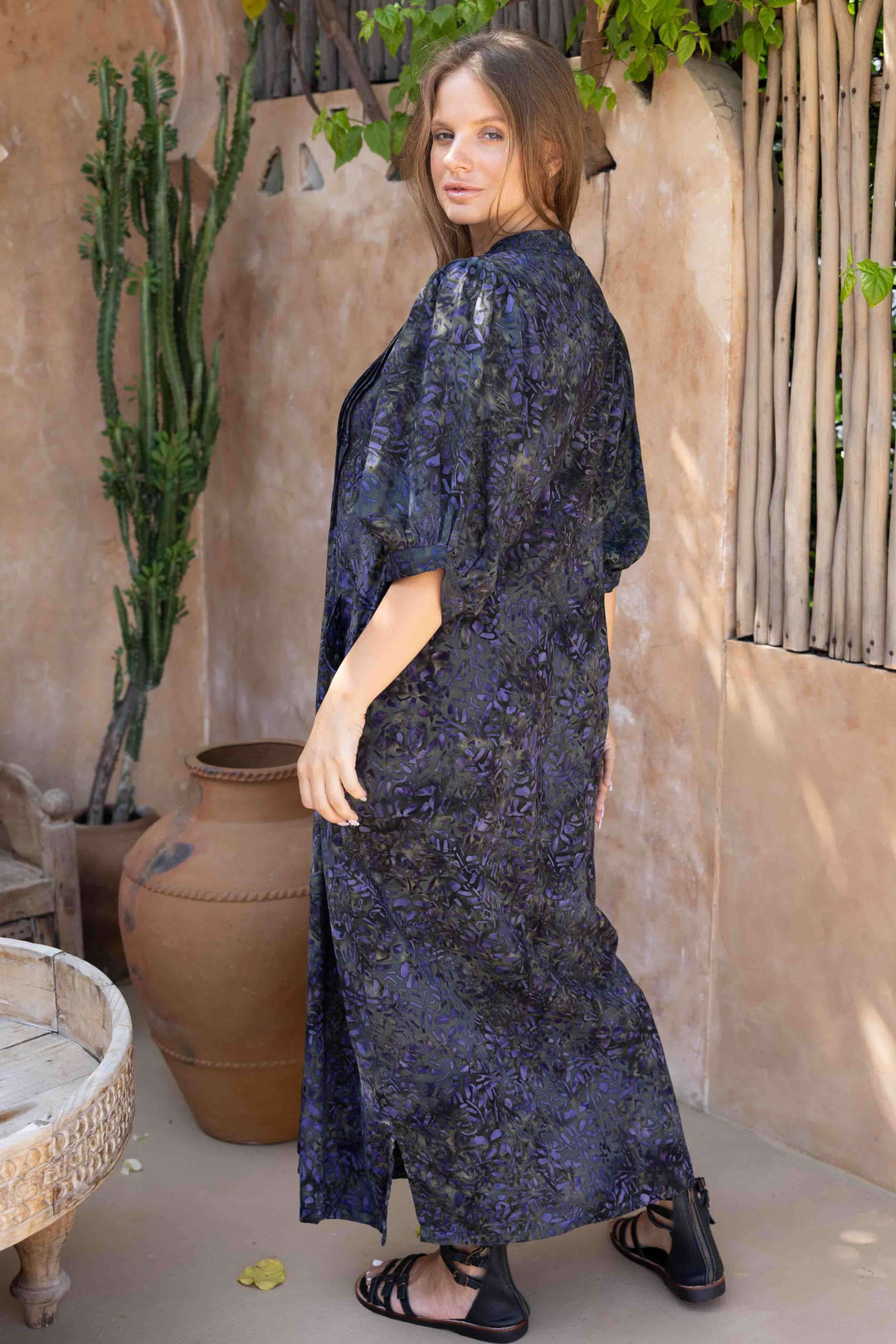Phoenix Maxi Dress with Bell Sleeve