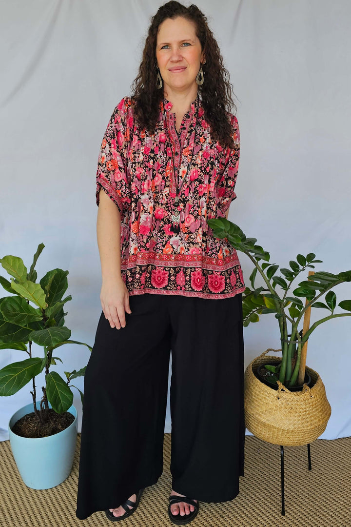 Black Tall Palazzo Pants