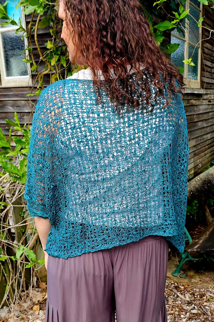 Emerald Slouch Knit Top
