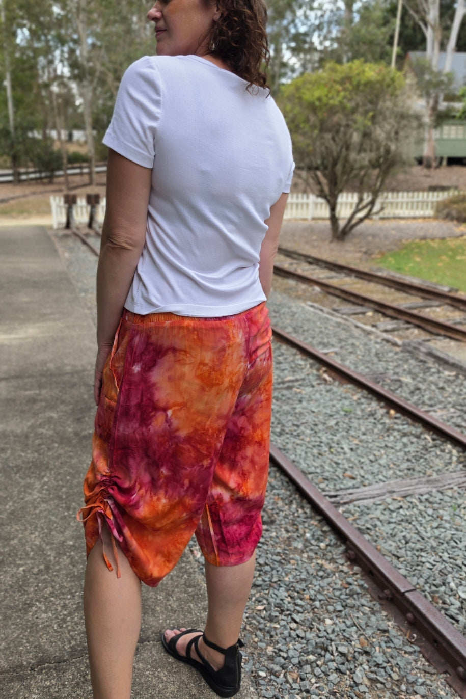 Sunset Boho 3/4 Pants
