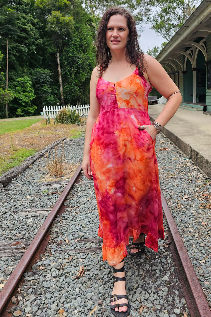 Sunset Solana Maxi Dress