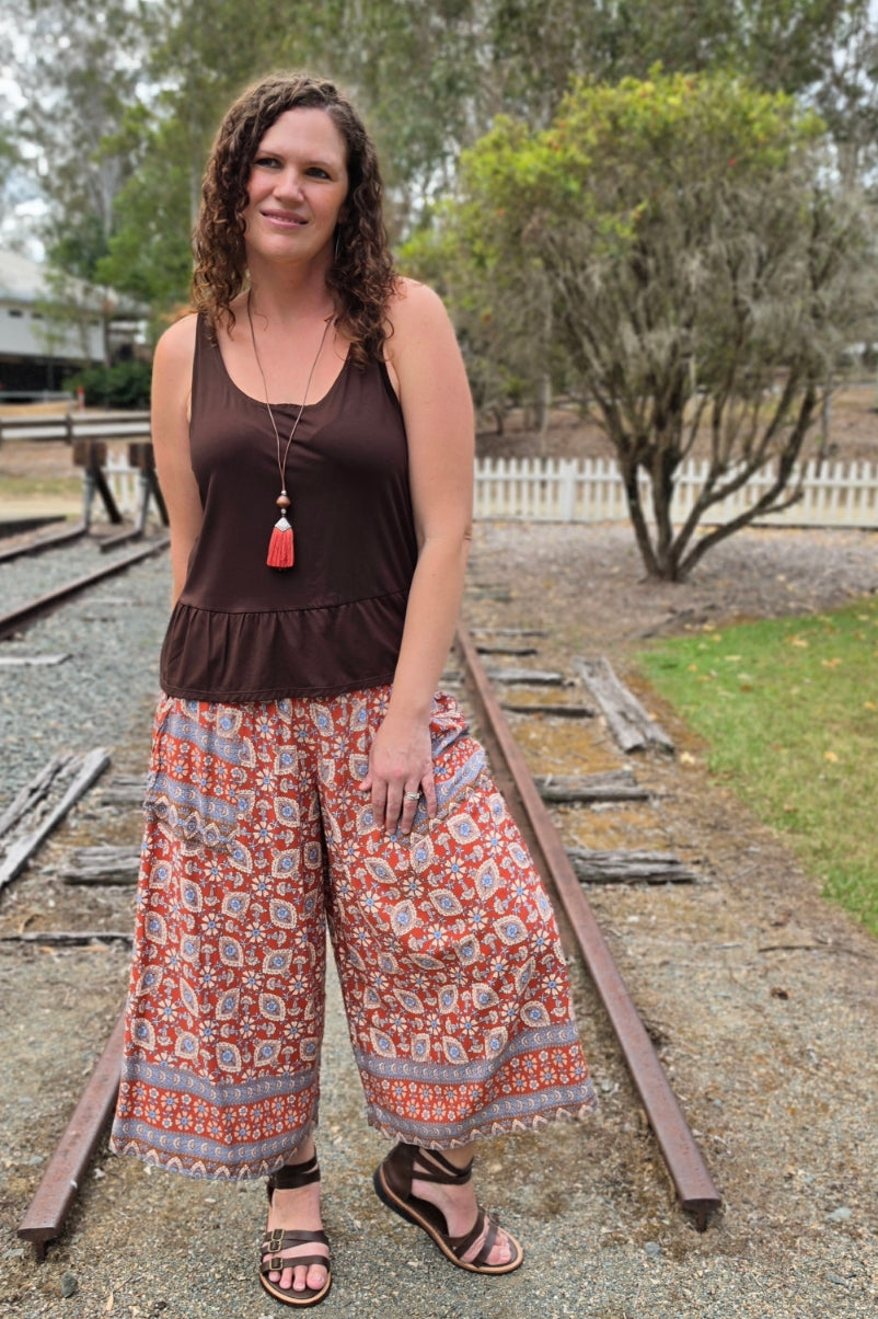 Terrabloom 7/8 Palazzo Pants