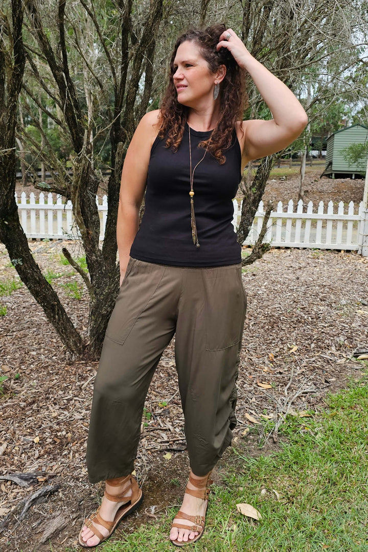 Army Boho 7/8 Pants