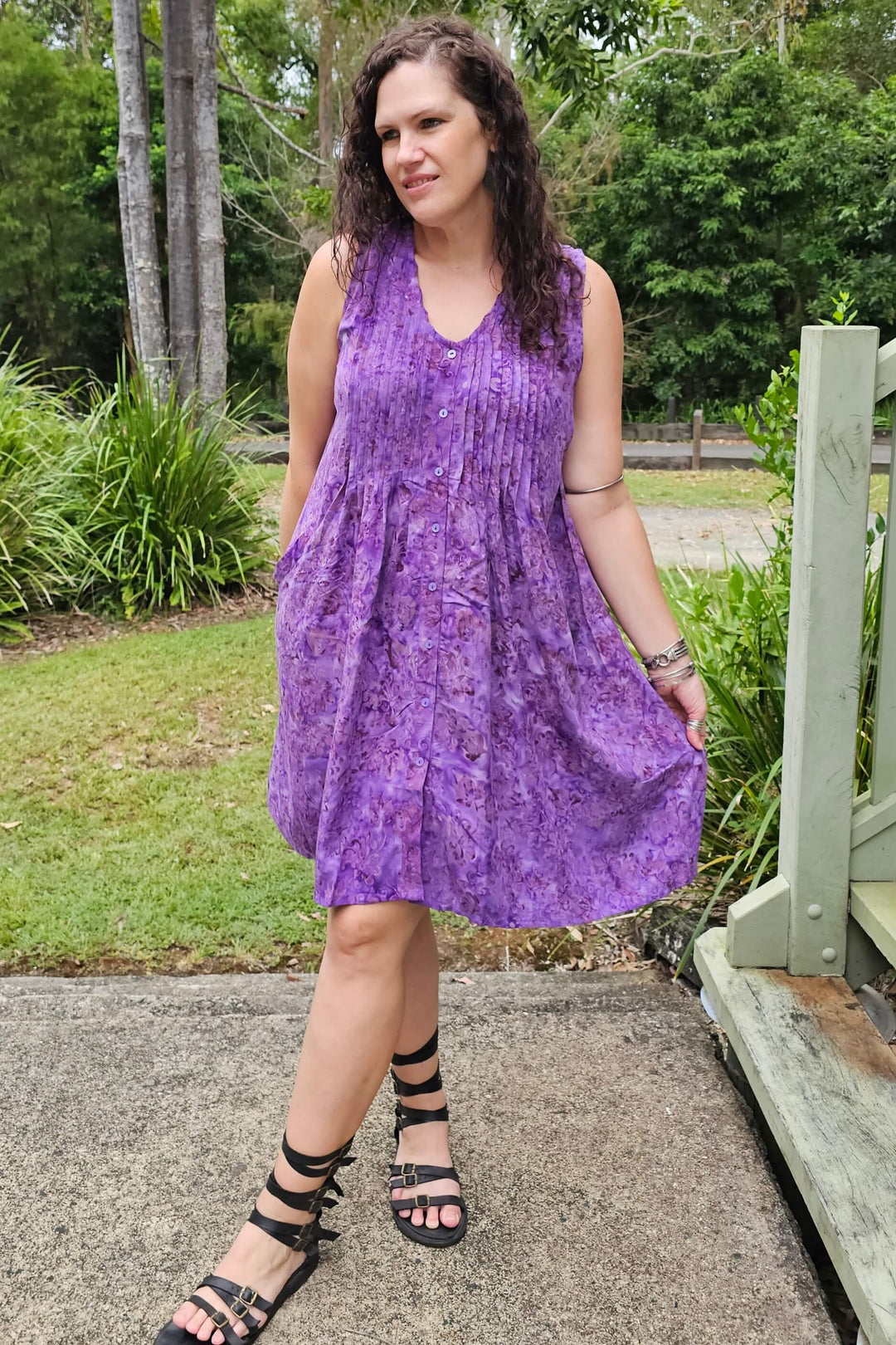 Lavender Meadow Raya Dress