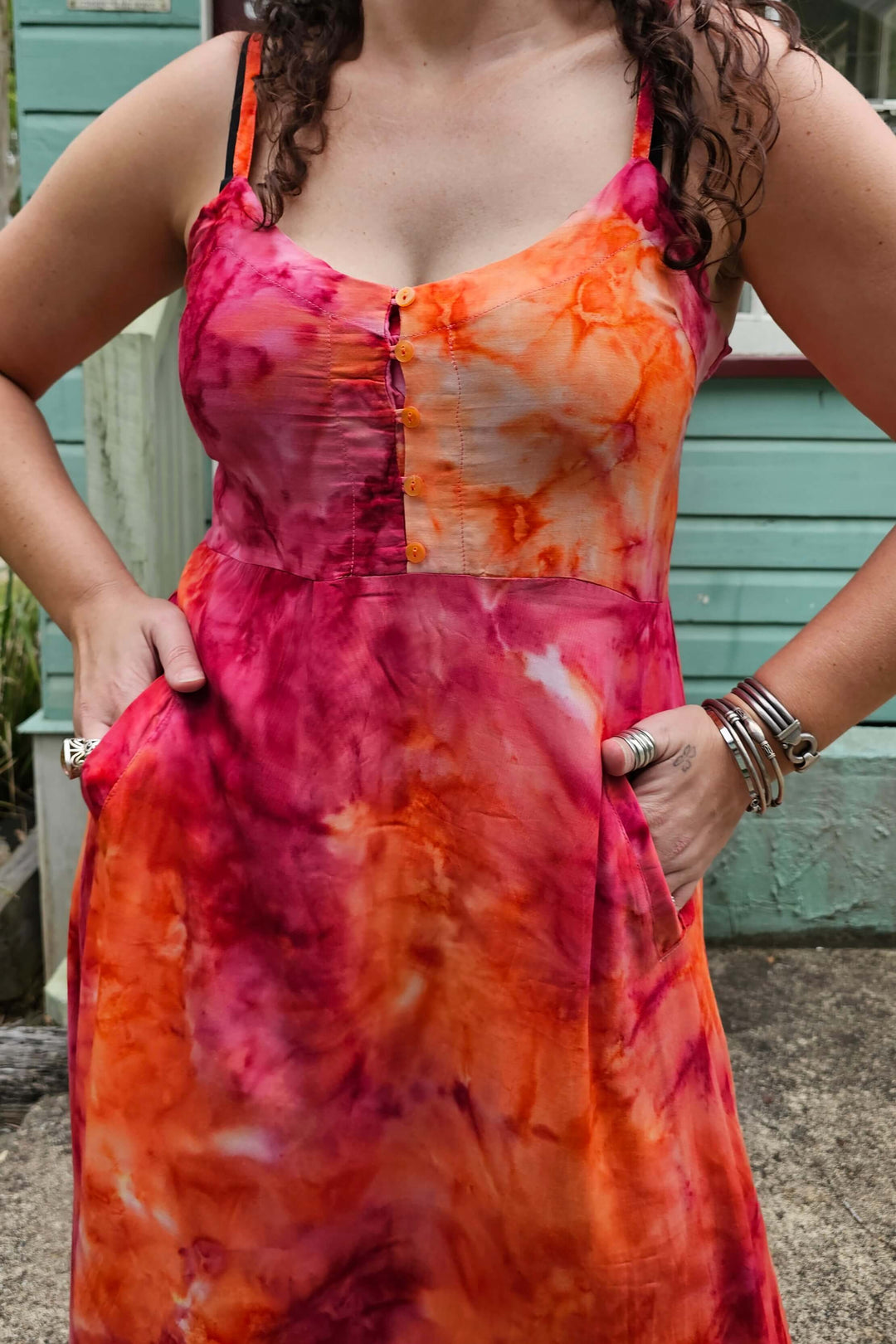 Sunset Solana Maxi Dress