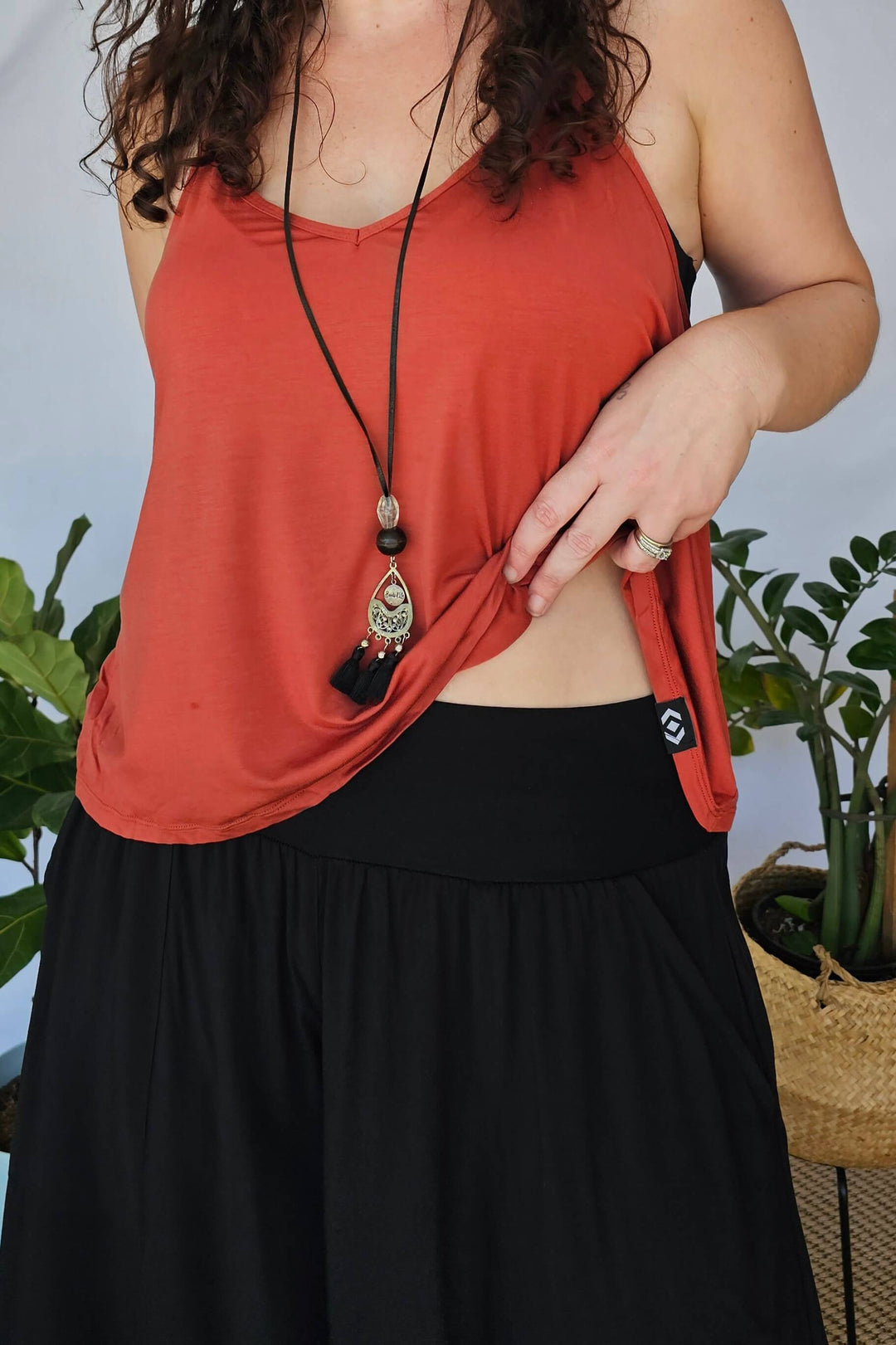 Black Tall Palazzo Pants