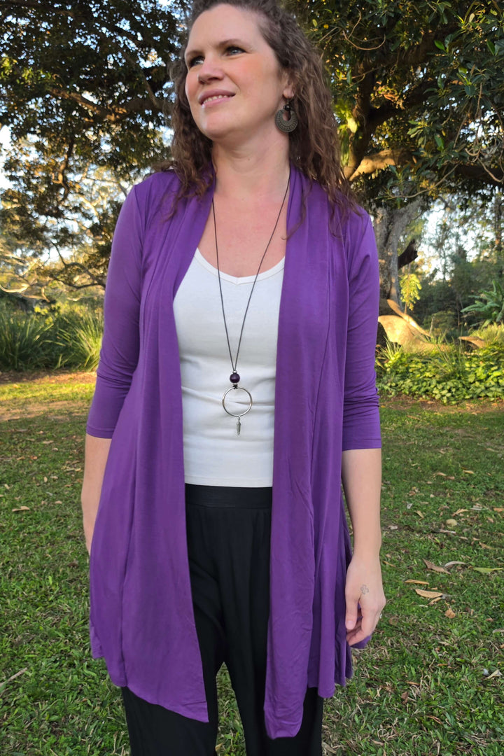 Purple Jersey Jacket