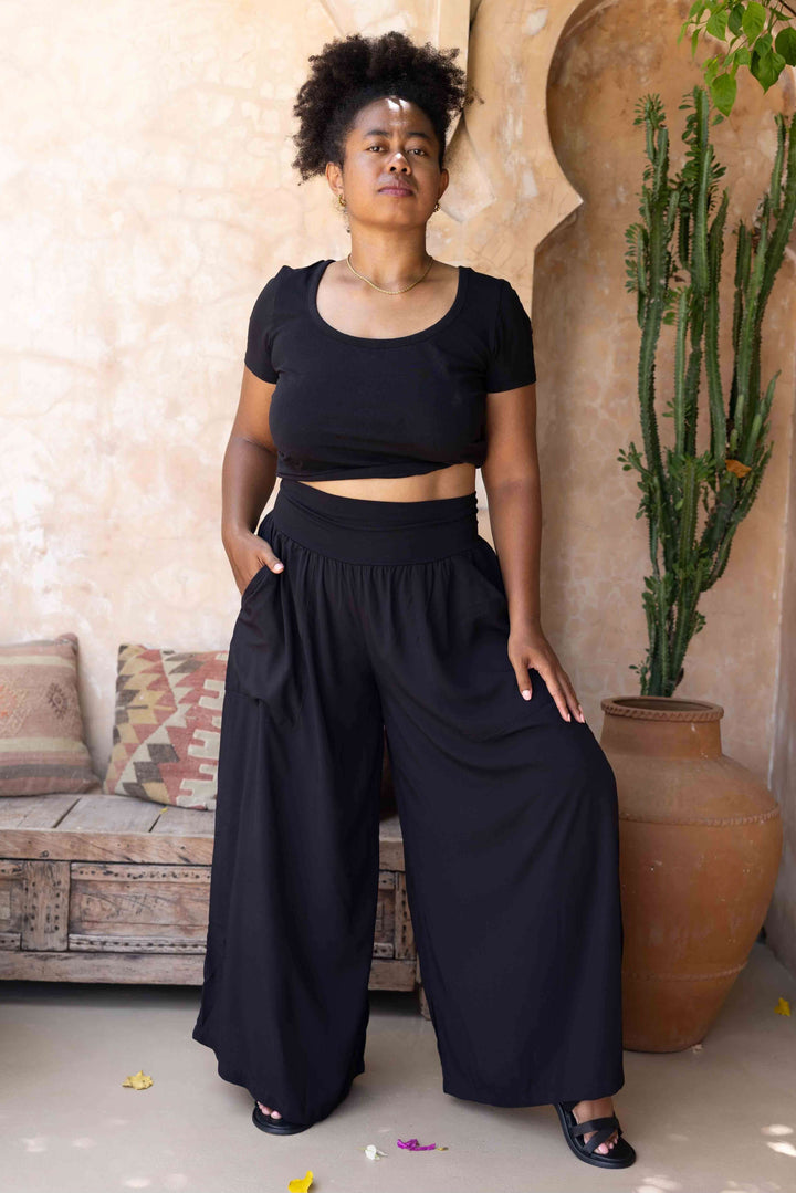 Black Palazzo Pants