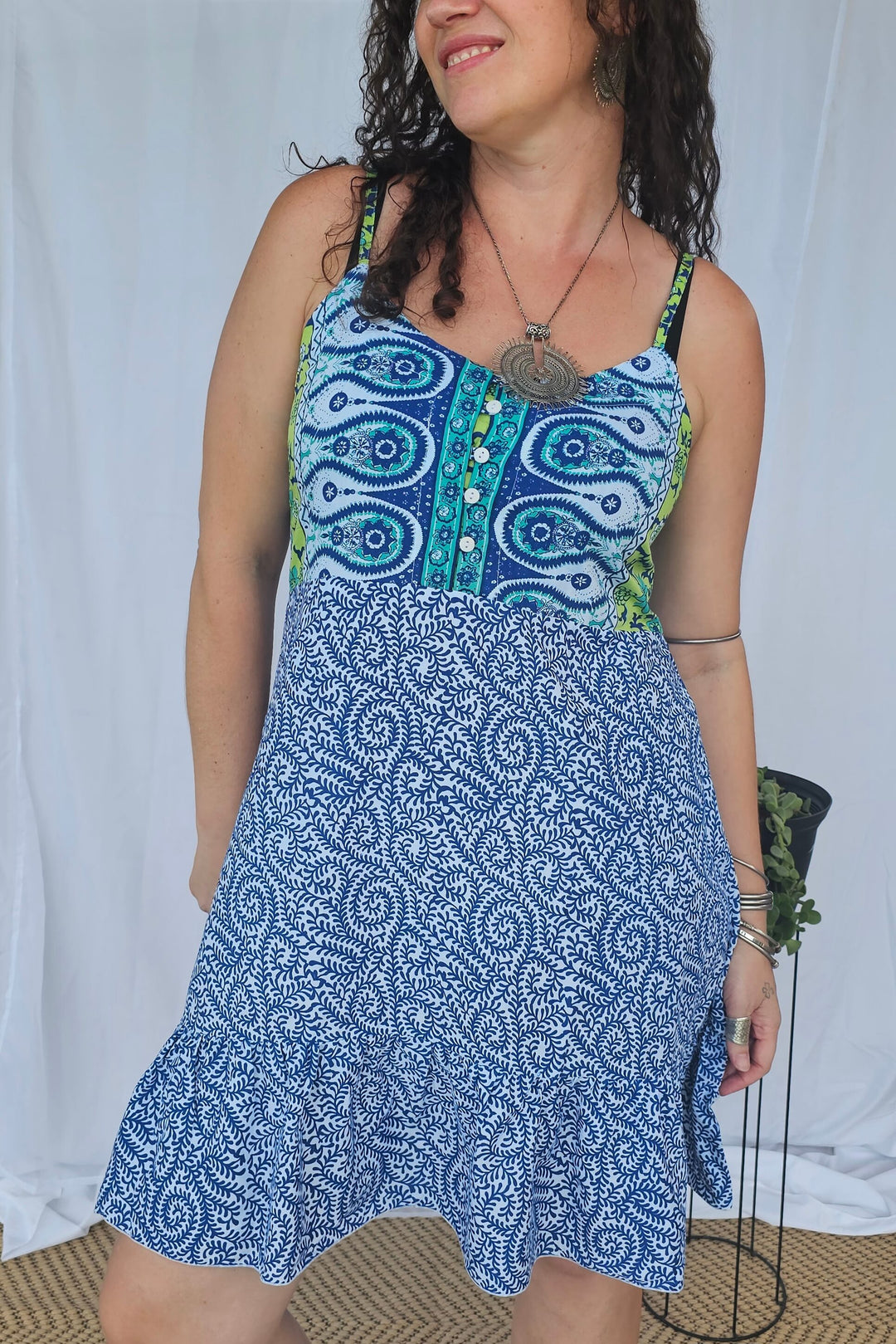 Blue Lagoon Solana Mini Dress