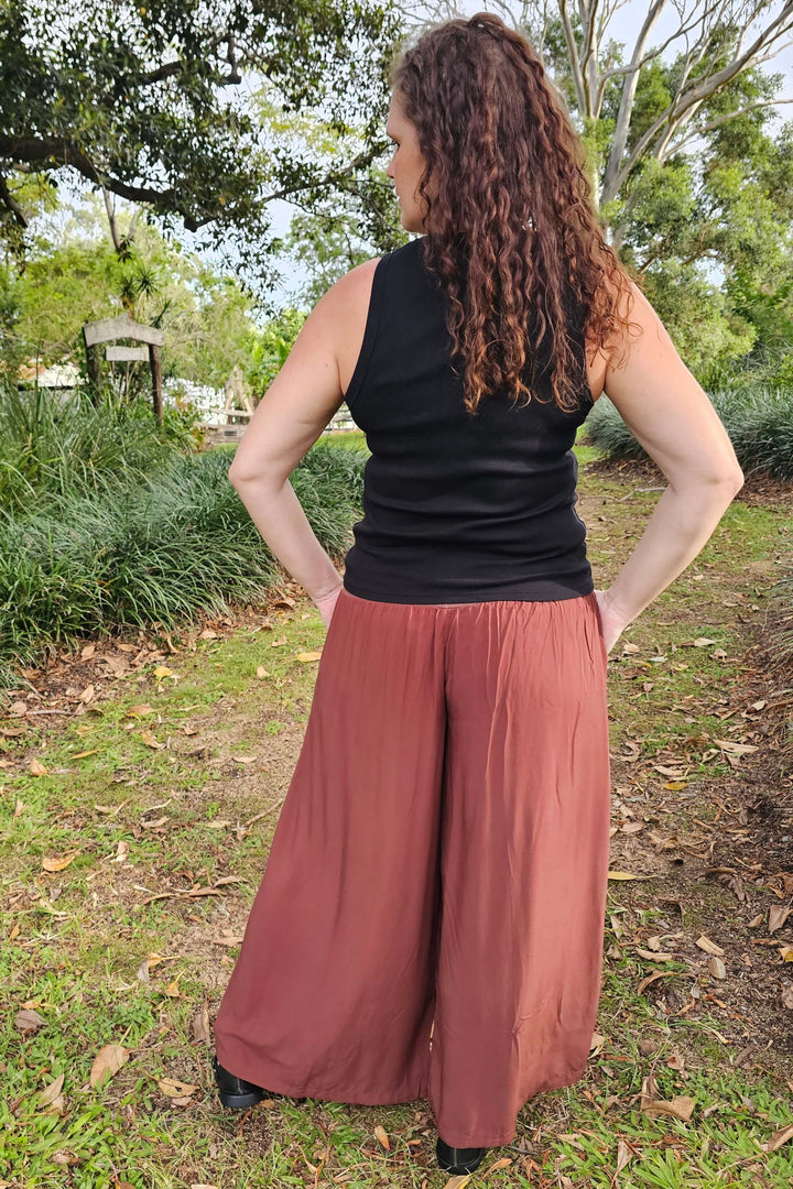 Cocoa Palazzo Pants