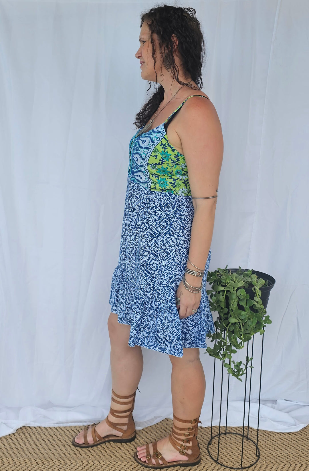 Blue Lagoon Solana Mini Dress