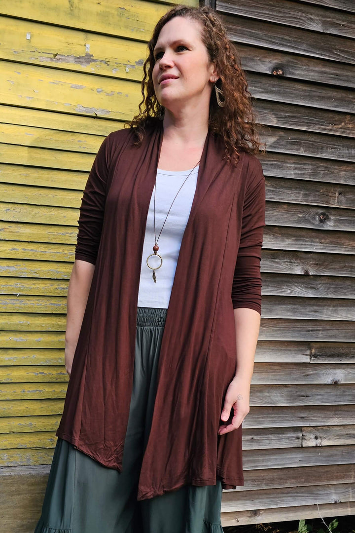 Chocolate Jersey Jacket