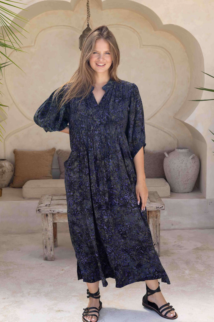 Phoenix Maxi Dress with Bell Sleeve