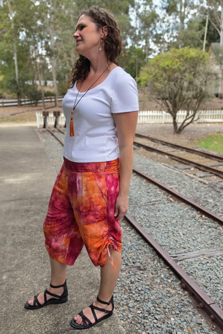 Sunset Boho 3/4 Pants