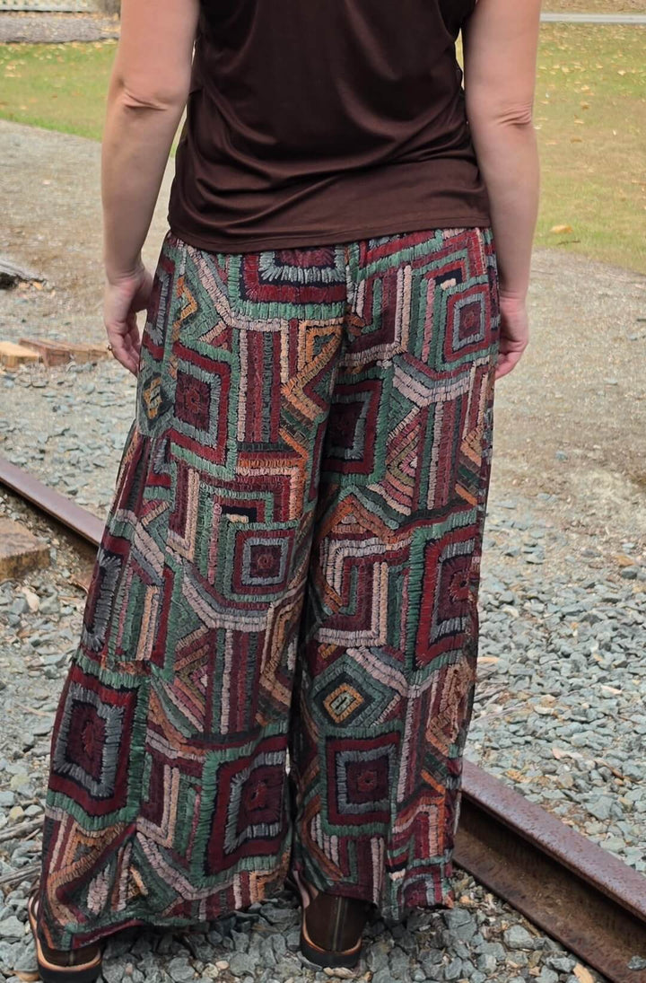 Retro Frill Pants