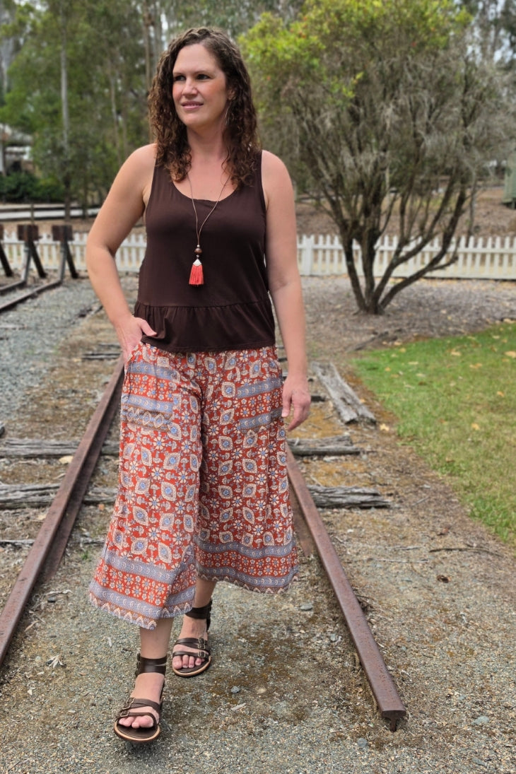 Terrabloom 7/8 Palazzo Pants