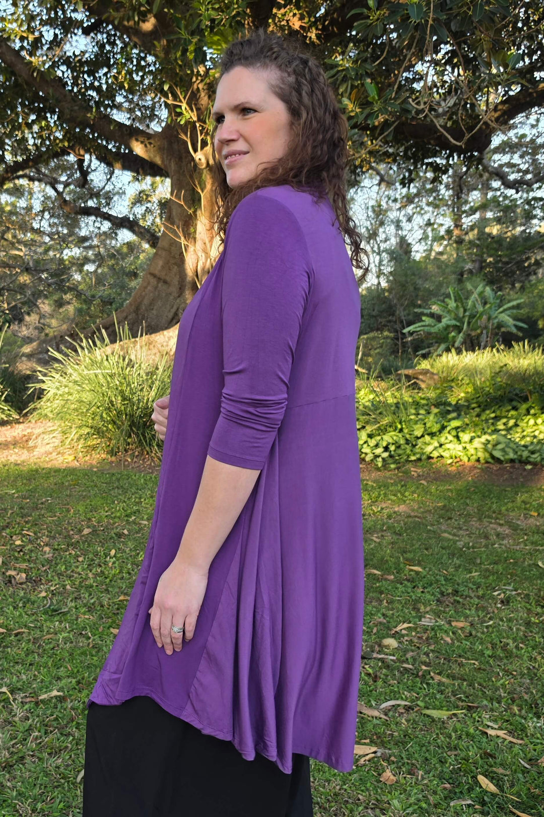 Purple Jersey Jacket