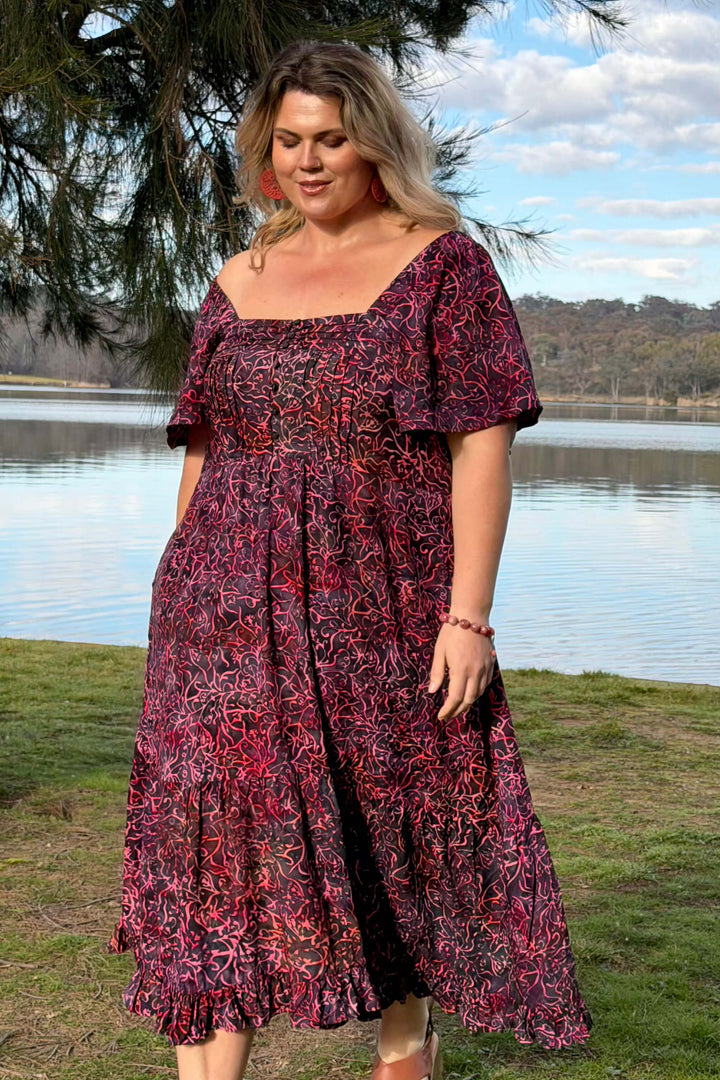 Aurora Bella Midi Dress
