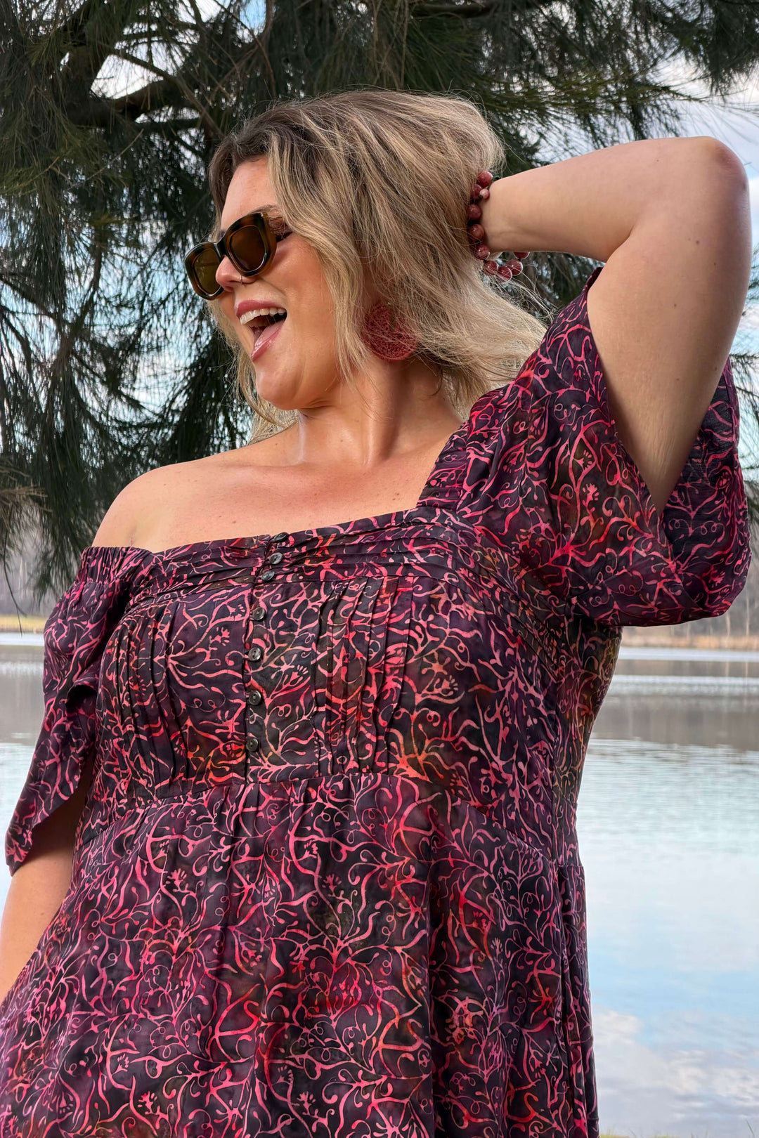 Aurora Bella Midi Dress