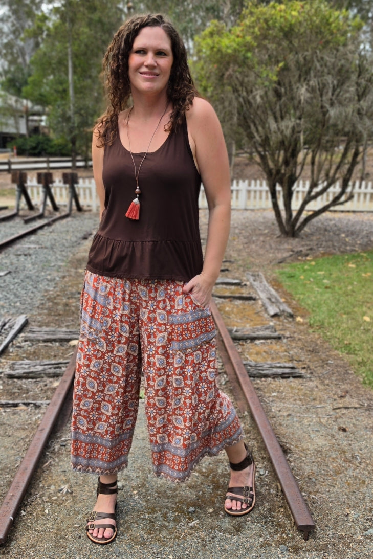 Terrabloom 7/8 Palazzo Pants