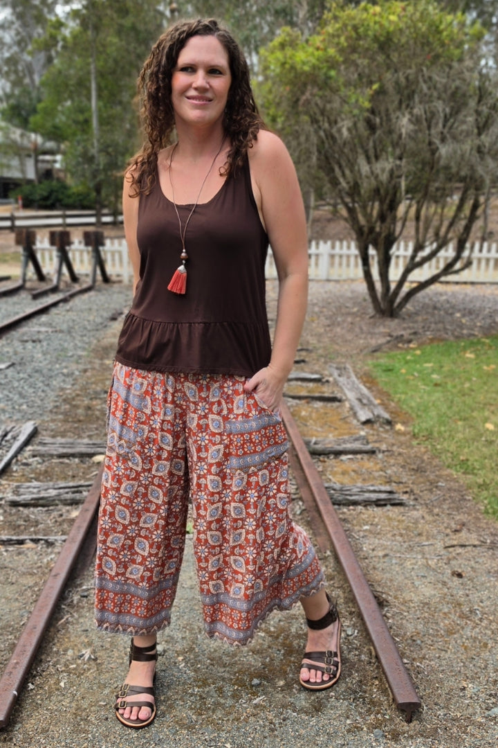 Terrabloom 7/8 Palazzo Pants