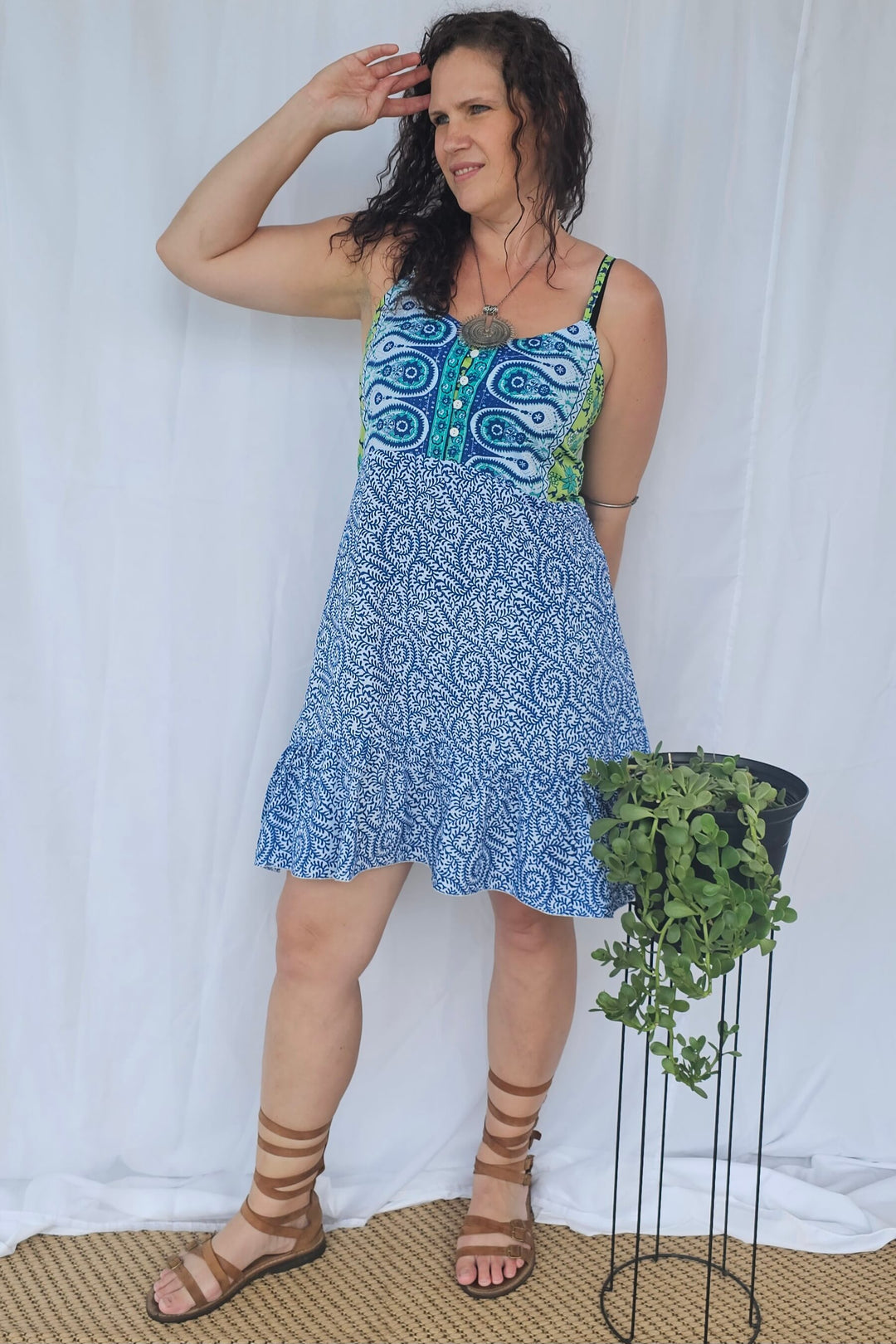 Blue Lagoon Solana Mini Dress