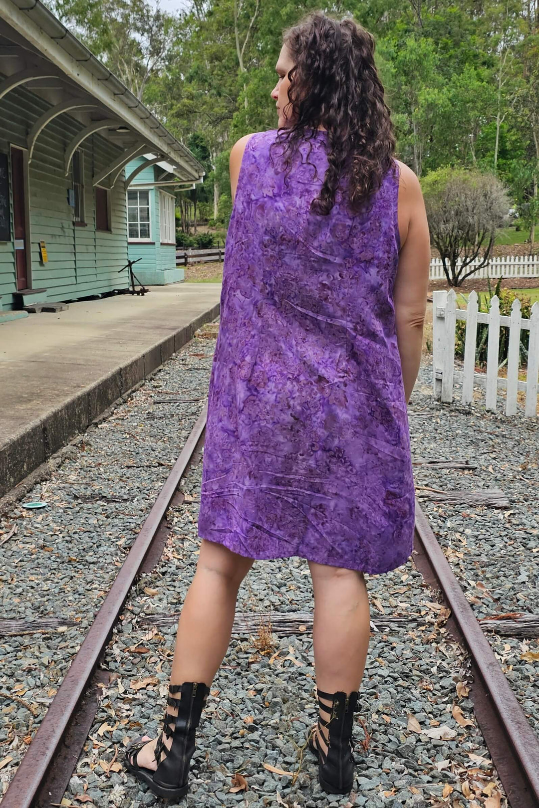 Lavender Meadow Raya Dress