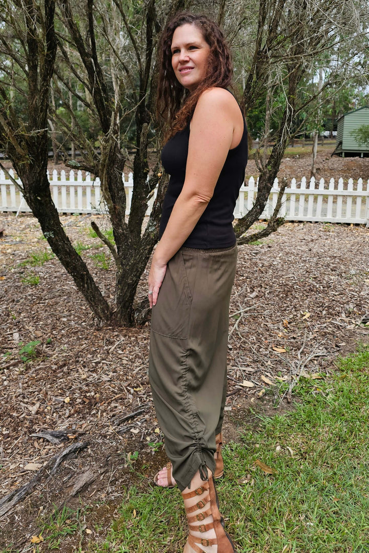 Army Boho 7/8 Pants