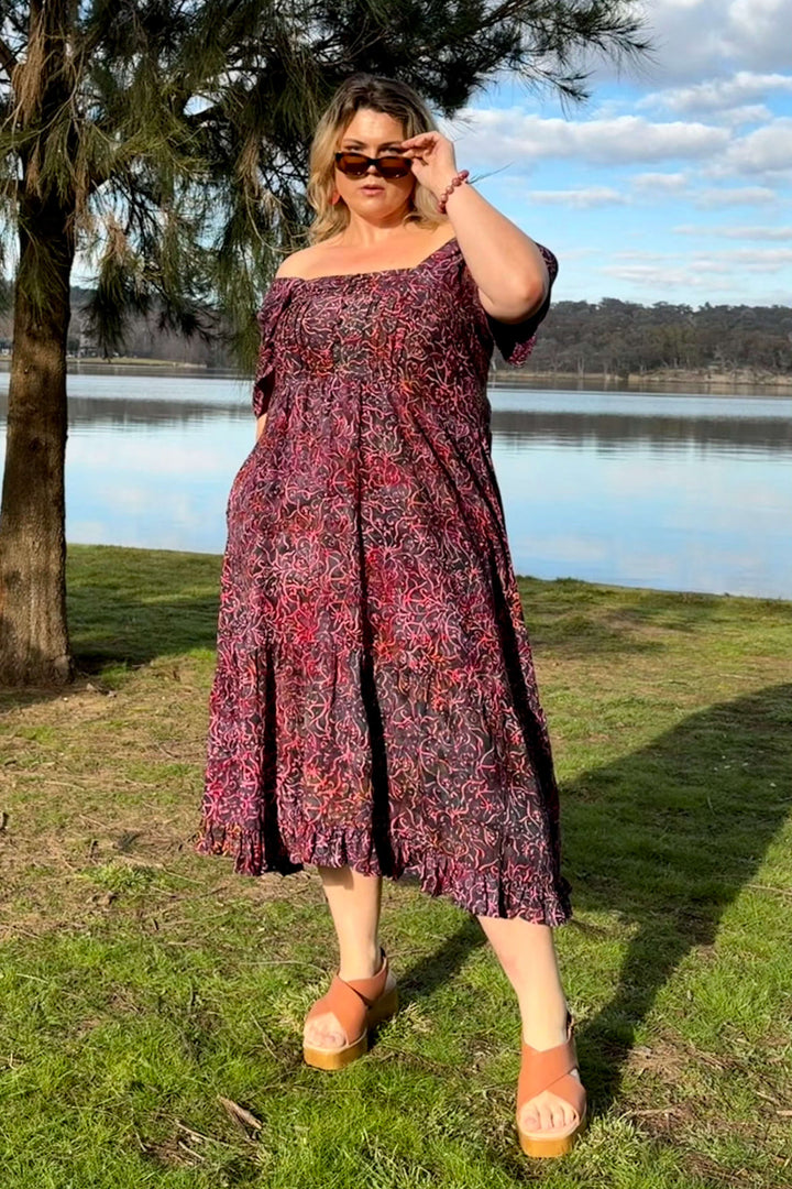 Aurora Bella Midi Dress