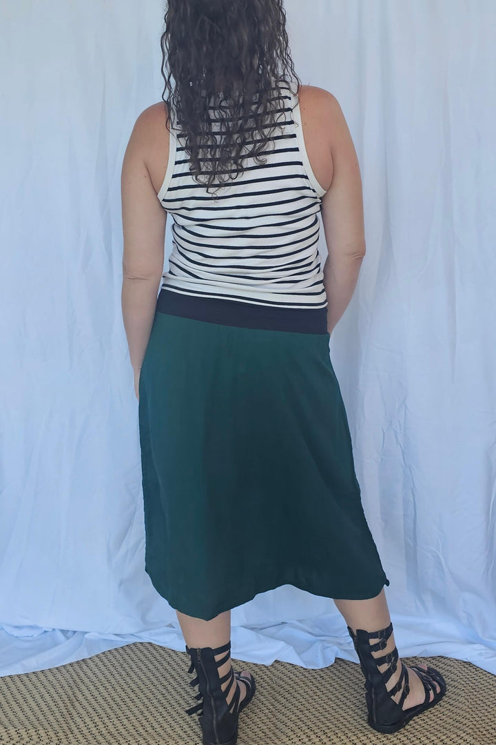 Moody Green Skirt