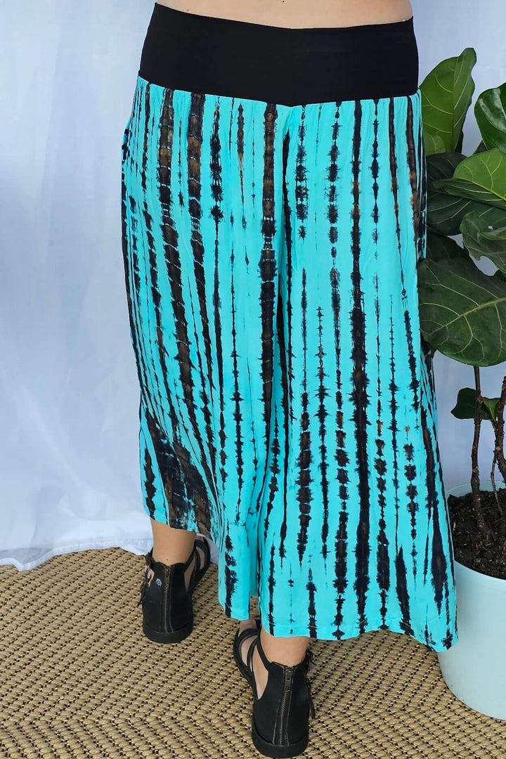 Sea Breeze 7/8 Palazzo Pants