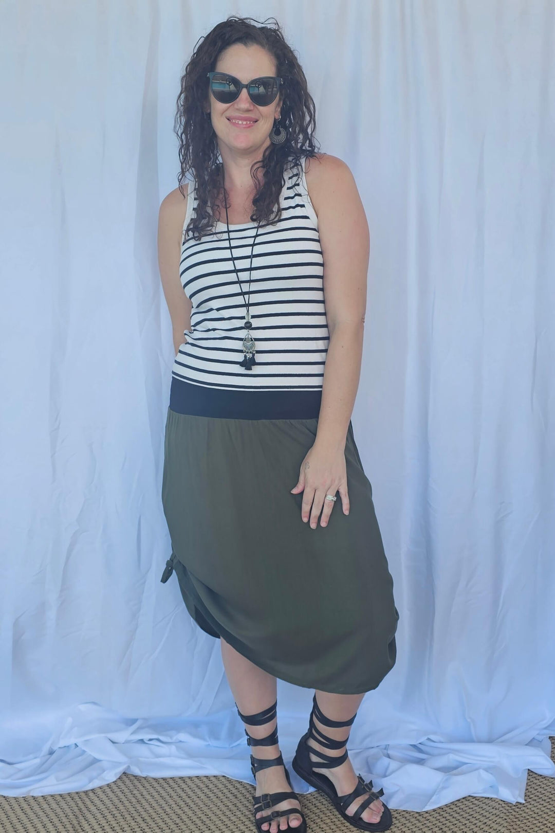 Khaki Skirt