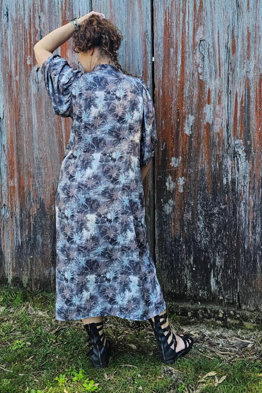 Dusk Maxi Dress with Bell Sleeve