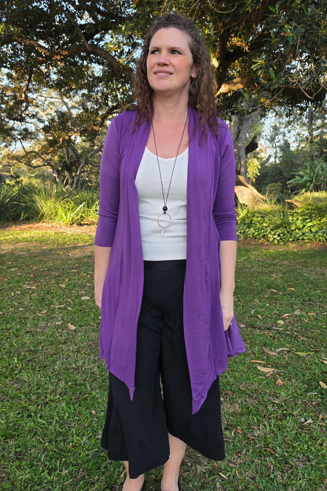 Purple Jersey Jacket