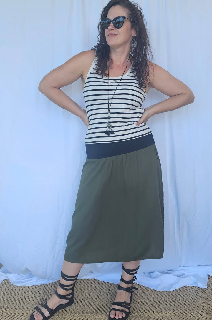Khaki Skirt